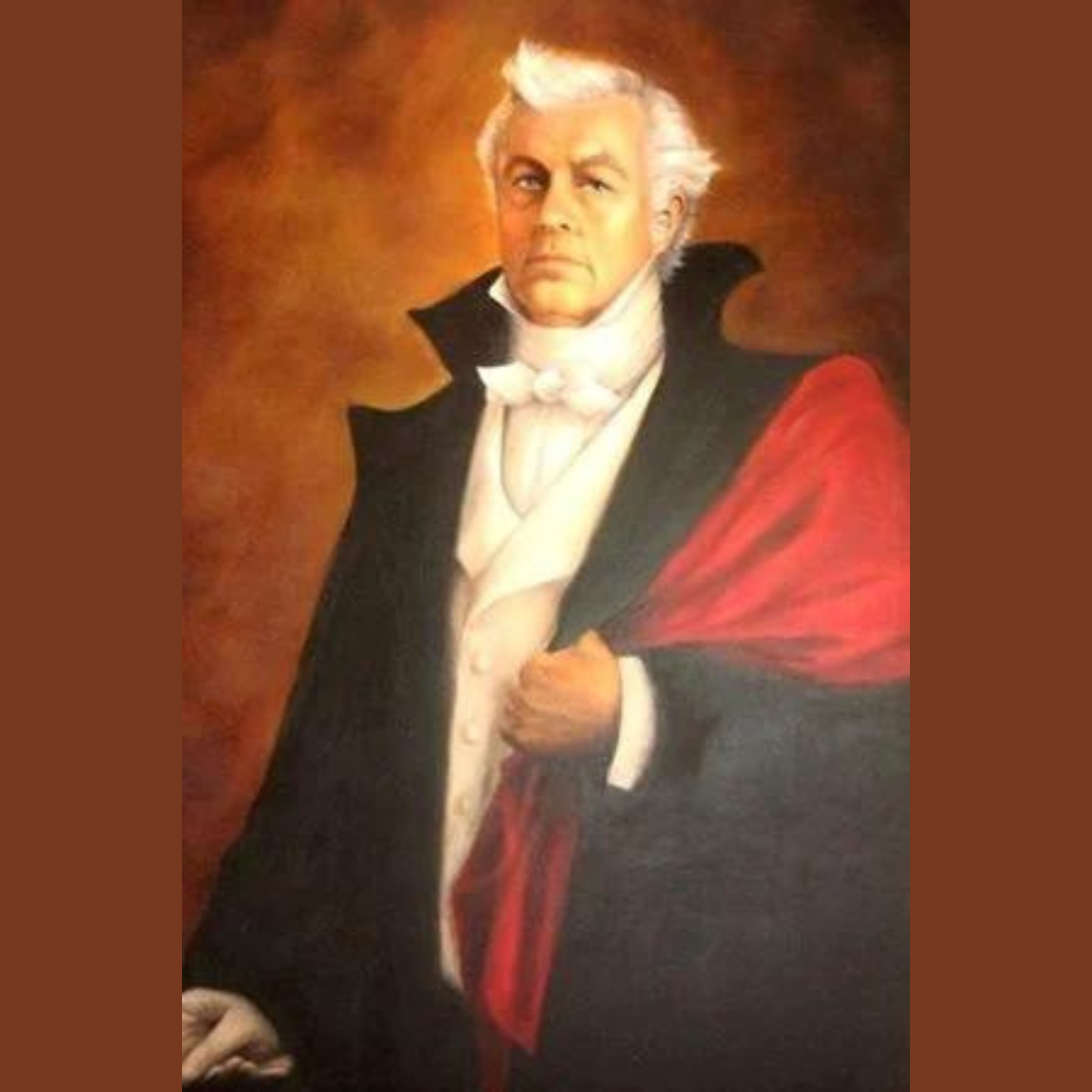 Selfstyled Baron de Bastrop born in Dutch Guiana