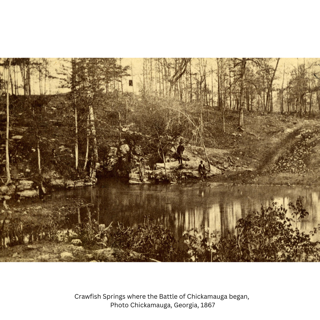 Texans fight at Chickamauga