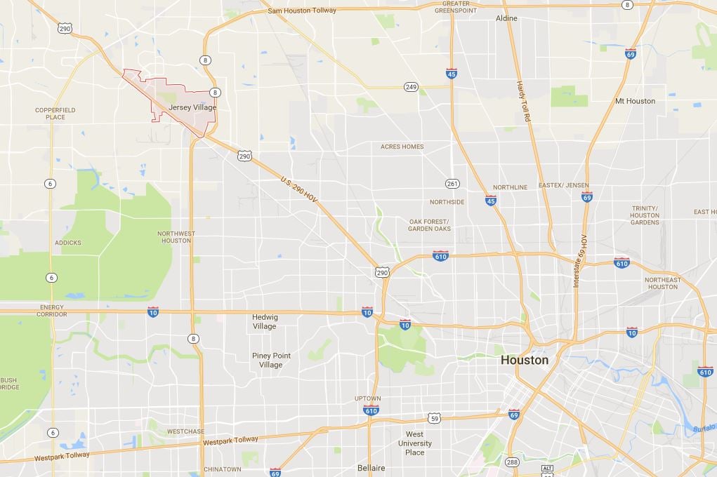 How Far Is Jersey Village From Houston