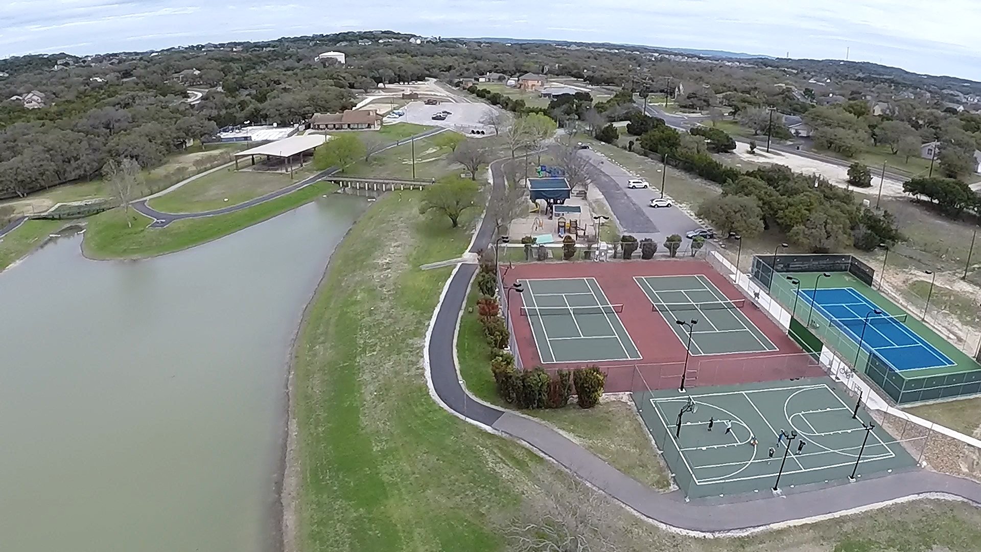Timberwood Park Tennis Courts