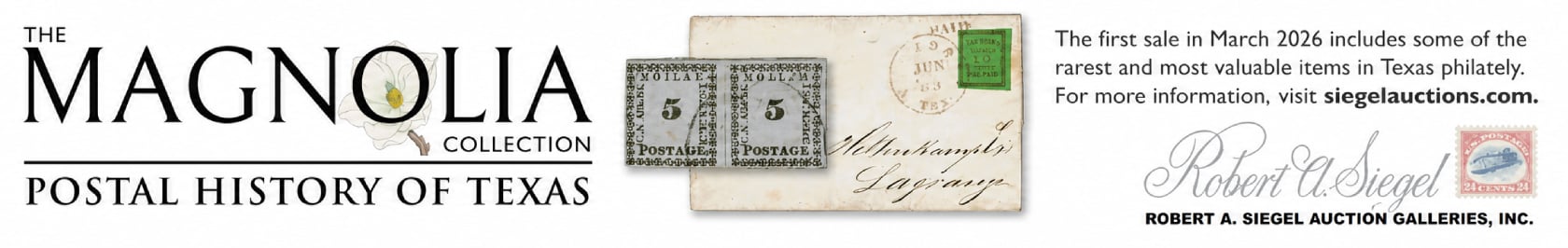 Visit Siegel Auctions, the world's leading auctioneer of U.S. and worldwide stamps, offering comprehensive philatelic information and exclusive insights into upcoming auctions.